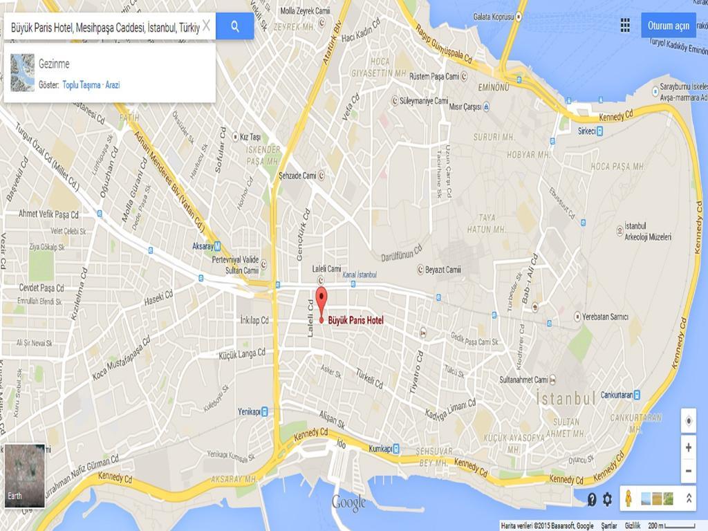 Hotel Buyuk Paris Istanbul Ngoại thất bức ảnh